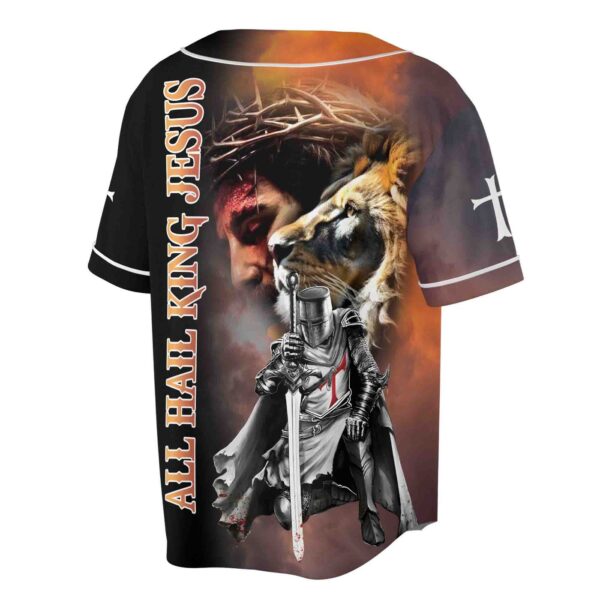 All Hall King Jesus Knee Under God Knight Templar Baseball Jersey – Gift Men Women