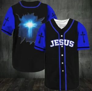 Baseball Tee Jesus - Amazing cross Baseball Jersey 110 - Gift Men Women