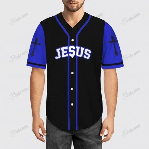 Baseball Tee Jesus – Amazing cross Baseball Jersey 110 – Gift Men Women