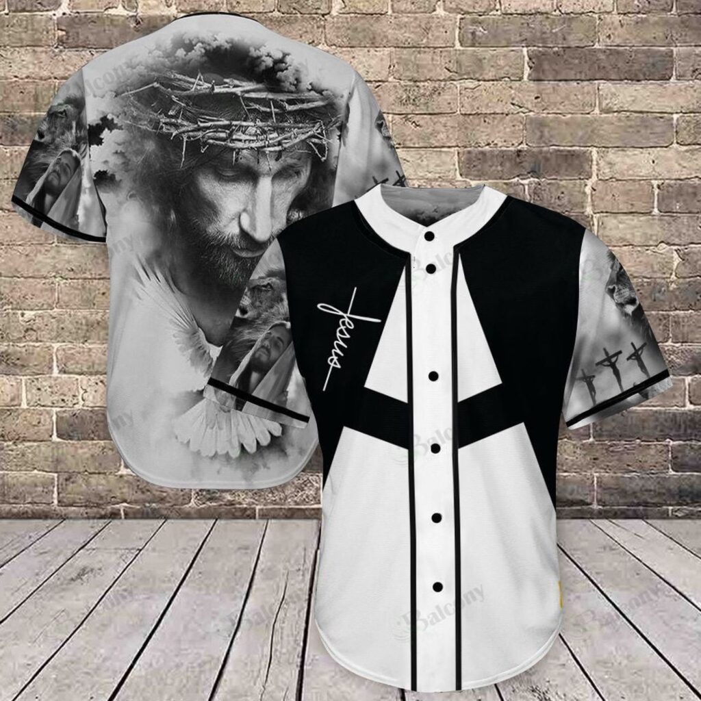Baseball Tee Jesus Baseball Jersey 240 – Gift Men Women Baseball Tee Jesus Baseball Jersey 240 – Gift Men Women