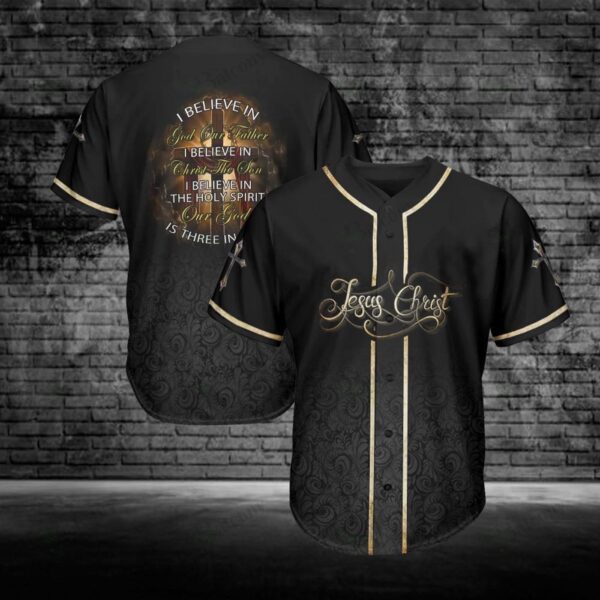 Baseball Tee Jesus Baseball Jersey 263 – Gift Men Women