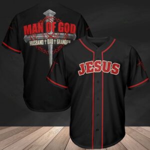 Baseball Tee Jesus Baseball Jersey 268 - Gift Men Women