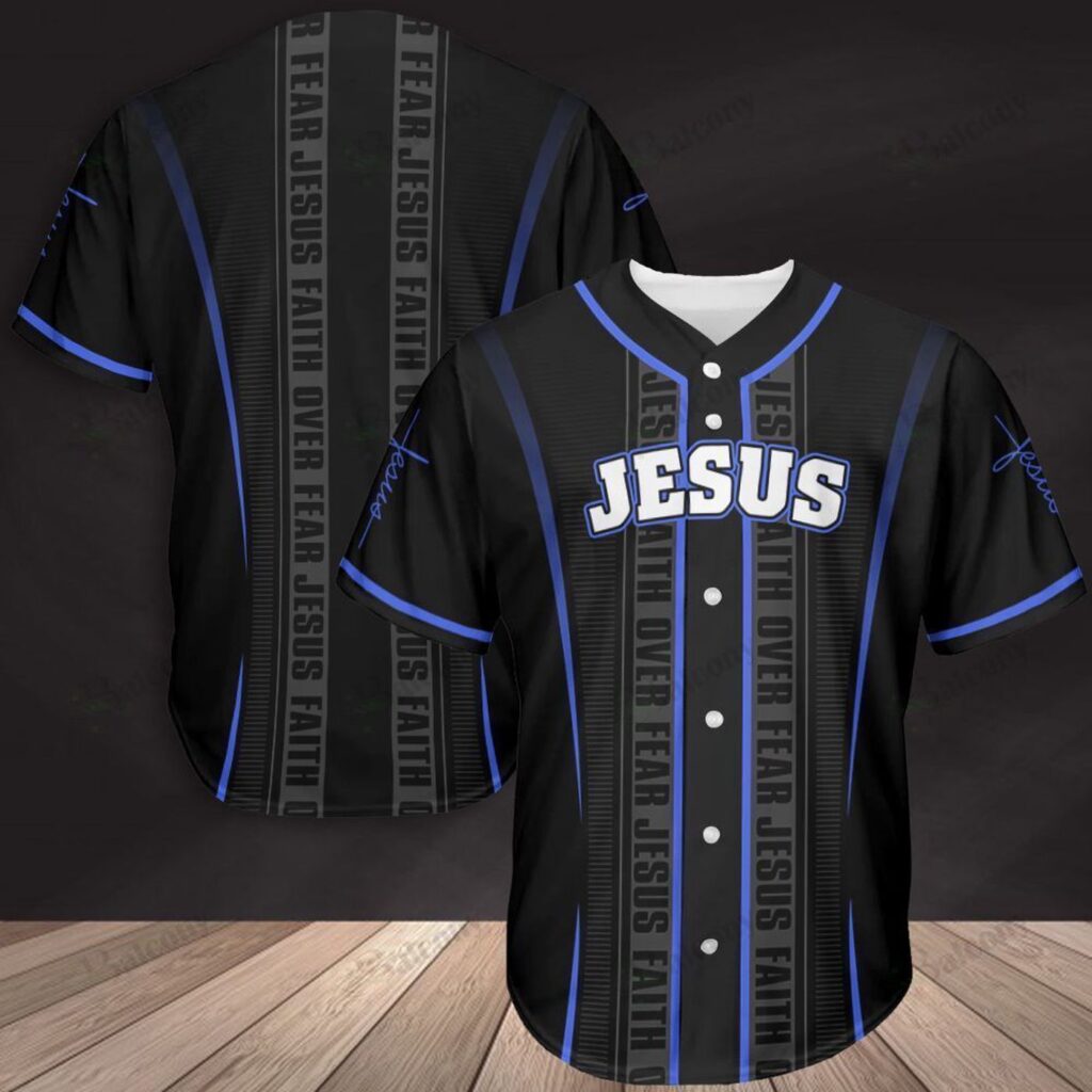Baseball Tee Jesus – Faith Over Fear Baseball Tee Jersey Shirt 266 – Gift Men Women Baseball Tee Jesus – Faith Over Fear Baseball Tee Jersey Shirt 266 – Gift Men Women