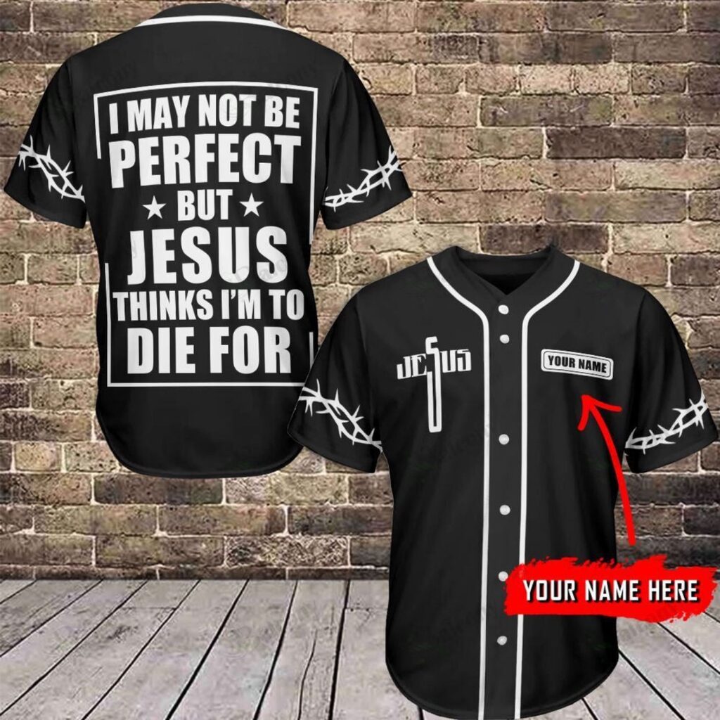 Baseball Tee Jesus Personalized Name Baseball Jersey 349 – Gift Men Women Baseball Tee Jesus Personalized Name Baseball Jersey 349 – Gift Men Women