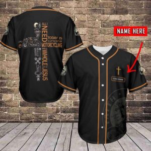 Baseball Tee Jesus Personalized Name Baseball Jersey 413 - Gift Men Women