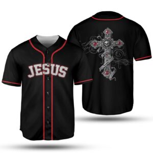 Baseball Tee Jesus - The beautiful cross Baseball Jersey 103 - Gift Men Women