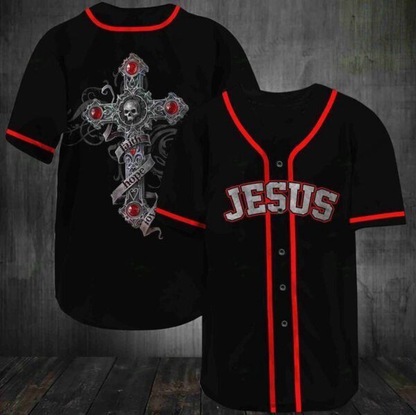 Baseball Tee Jesus – The beautiful cross Baseball Tee Jersey Shirt 103 – Gift Men Women