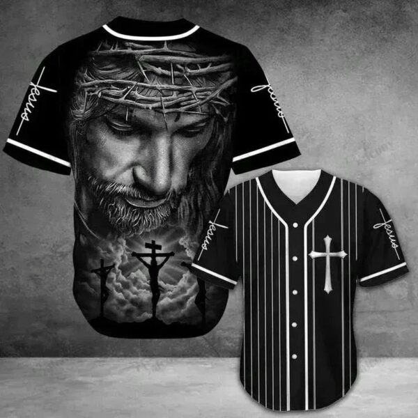 Baseball Tee Jesus – The savior Baseball Jersey 123 – Gift Men Women