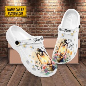 Customized Unisex Clogs: Be The Light Shoes Gift for Jesus Lovers US 4-12 EUR 36-48 Clog