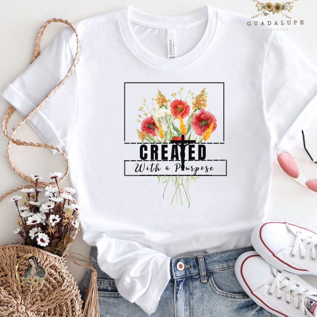 Catholic Christian Clothing: Jesus T-shirt & Religious Gifts for Church Wear Catholic Christian Clothing: Jesus T-shirt & Religious Gifts for Church Wear
