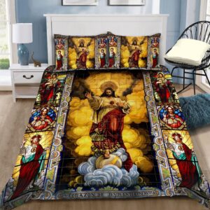 Christian Jesus Bedding Set HV
