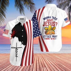 Cinco De Mayo Jesus Wanna Taco Aloha Hawaiian Shirts  - Gift Men Women Days