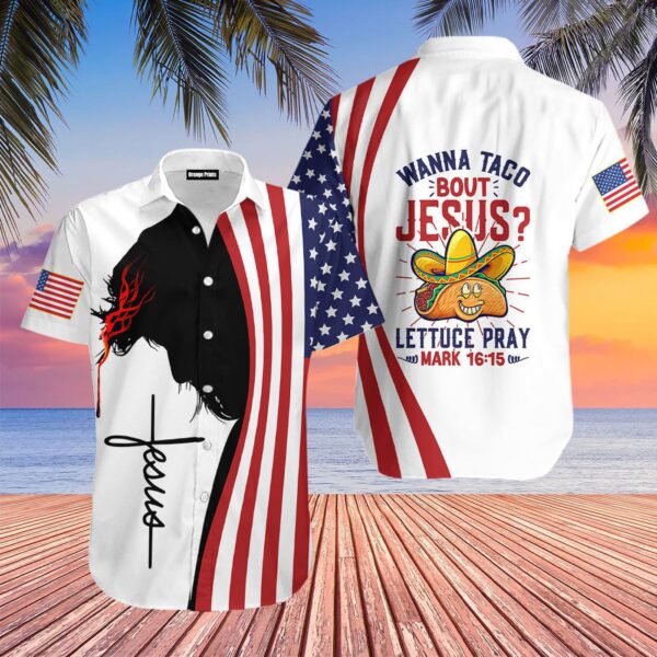 Cinco De Mayo Jesus Wanna Taco Aloha Hawaiian Shirts  – Gift Men Women Days