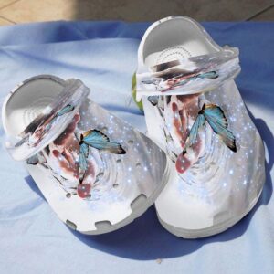 Croc Shoe - Butterfly Jesus Clog: Decorate Your Home with God s Attributes - Hand Light LampClog