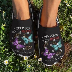 Heavenly Butterflies Croc Shoes for Women - Comfortable and Stylish Clog ShoesClog