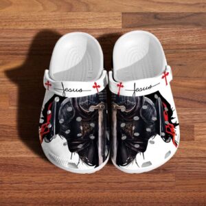 Croc Shoe - Templar Knight of Jesus Christ: Classic Clog for Holiday GiftsClog