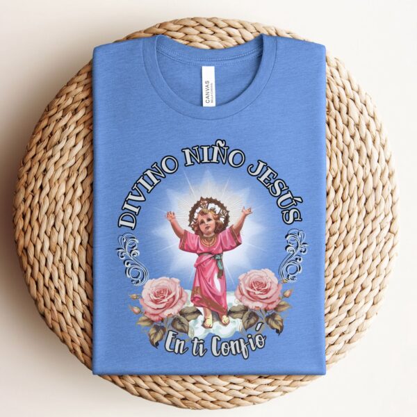 Divino Nino Jesus Tee: Divine Holy Child Jesus Tshirt Catholic Christian Clothing