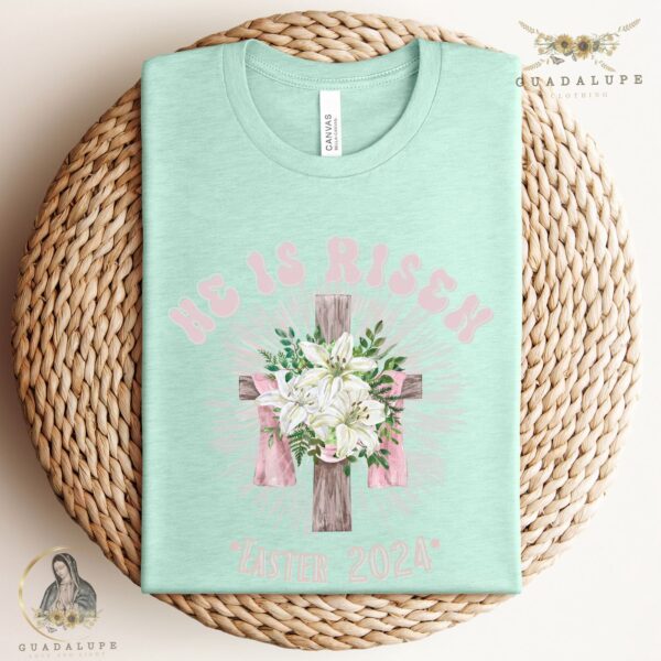 Easter 2024 Shirt: Jesus is Risen Tshirt & Spiritual Gifts