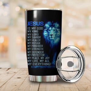 Easter Jesus Stainless Steel Tumbler AMT210301 - Jesus Lover Men Women - Jesus Lover Men Women 1