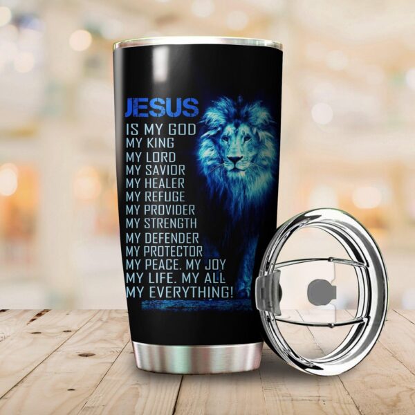 Easter Jesus Stainless Steel Tumbler AMT210301 – Jesus Lover Men Women – Jesus Lover Men Women