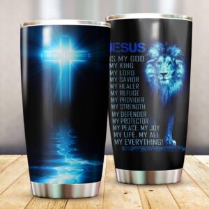 Easter Jesus Stainless Steel Tumbler AMT210301 - Jesus Lover Men Women - Jesus Lover Men Women