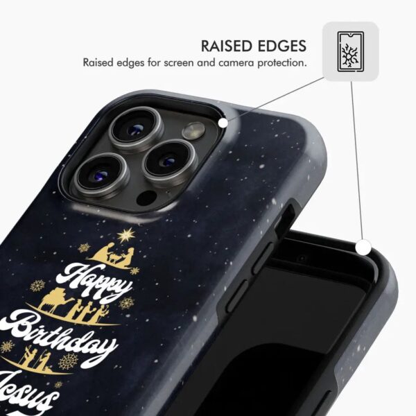 Happy Birthday Jesus Christmas phone case