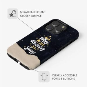 Happy Birthday Jesus Christmas phone case 1