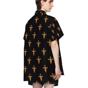 Hawaiian Short Sleeve 3D Medieval Style Jesus Christ Custom Hawaii Shirt Aloha Shirt For Summer - Gift Men Women Days 1