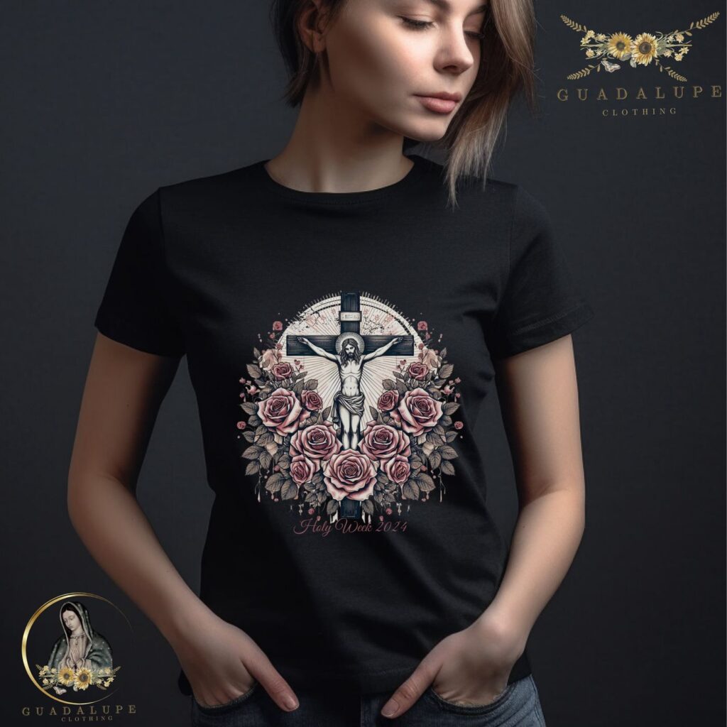 Holy Week Tshirt: Jesus FaithShirt for Sentimental & Devotional Church Wear Holy Week Tshirt: Jesus FaithShirt for Sentimental & Devotional Church Wear