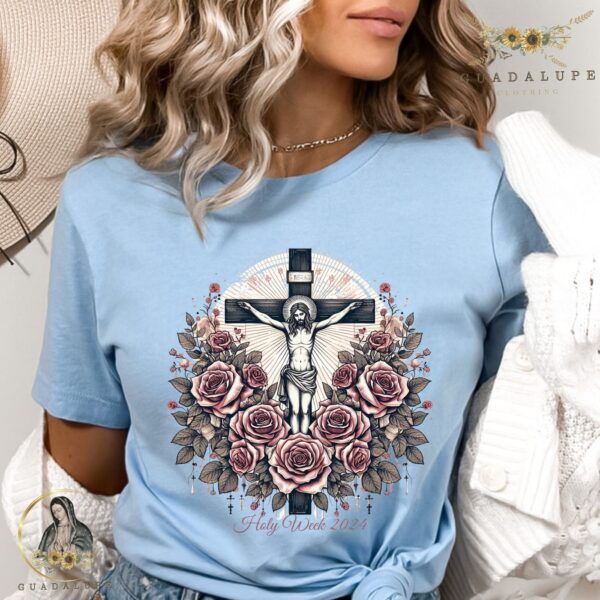 Holy Week Tshirt: Jesus FaithShirt for Sentimental & Devotional Church Wear