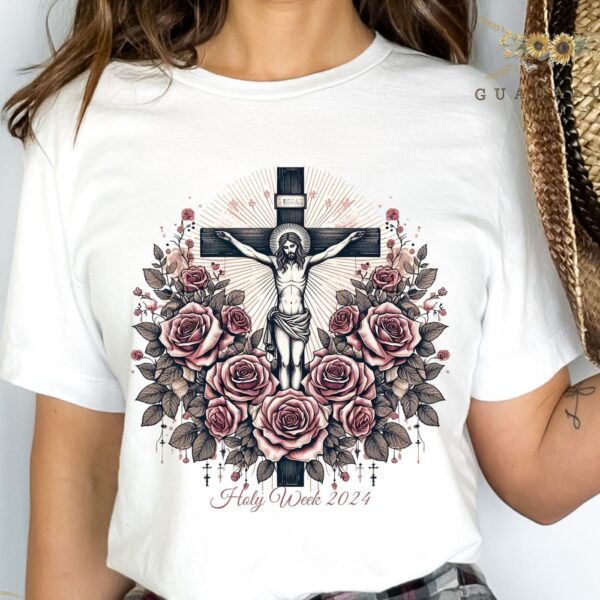 Holy Week Tshirt: Jesus FaithShirt for Sentimental & Devotional Church Wear