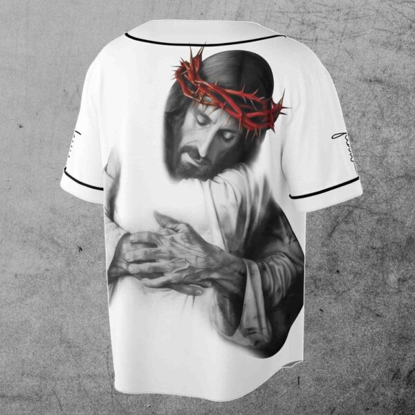 Hug of Jesus God’s Love Belive In God Baseball Jersey – Gift Men Women