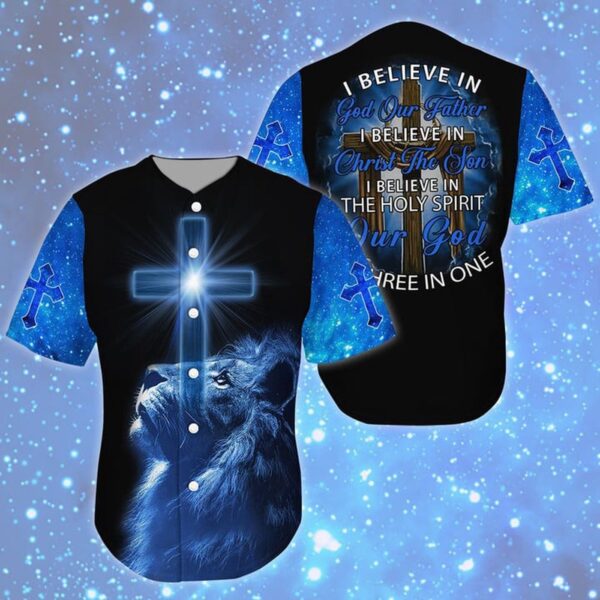 I Believe In The Holy Spirit Our God Baseball Jersey For Jesus – Gift Men Women