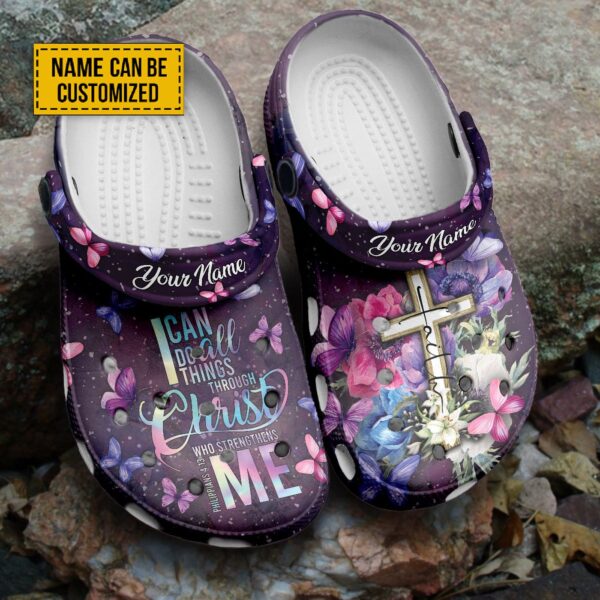 Customized Clogs Shoes: Unisex Gift For Jesus Lovers Personalized US Size 4-12 EUR 36-48 Clog