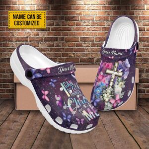 Customized Clogs Shoes: Unisex Gift For Jesus Lovers Personalized US Size 4-12 EUR 36-48 Clog