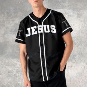 I'm On Team Jesus Baseball Tee Jersey Shirts 3D Printed - - Gift Men Women 1