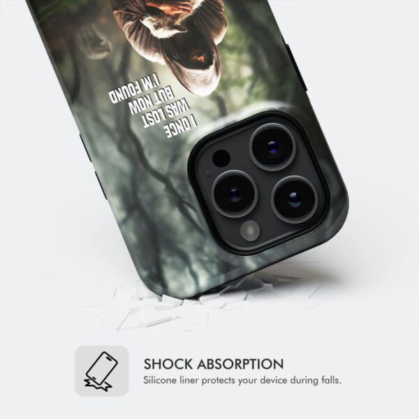 I Once Was Lost but Now I’m Found, Jesus and Lost Sheep, Phone Case