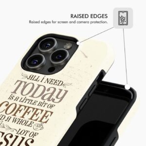 Jesus and coffee phone case, Christian phone cases 1
