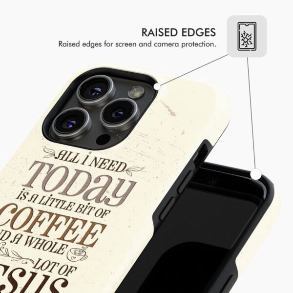 Jesus and coffee phone case, Christian phone cases