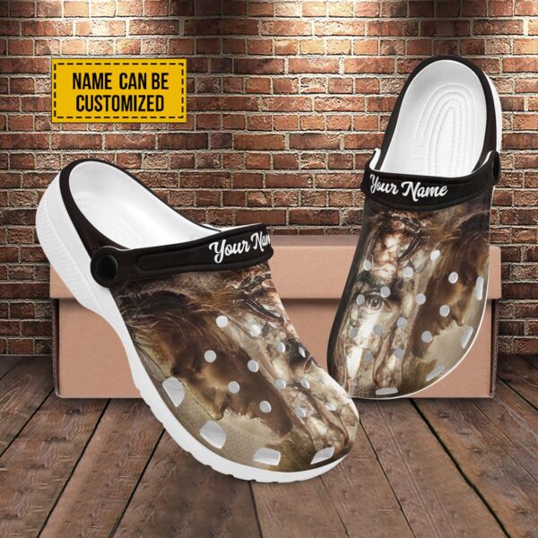Jesus Art Print Classic Clog – Customized Catholic Christian Gifts