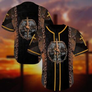 Jesus Baseball Tee Jersey Shirt 018 - Gift Men Women