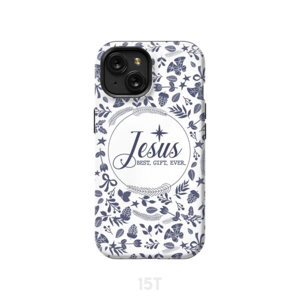 Jesus best gift ever, Christian Christmas phone case