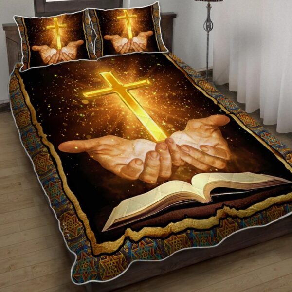 Jesus Bible Quilt Bedding Set LSNGO08BD 2