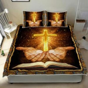 Jesus Bible Quilt Bedding Set LSNGO08BD 3