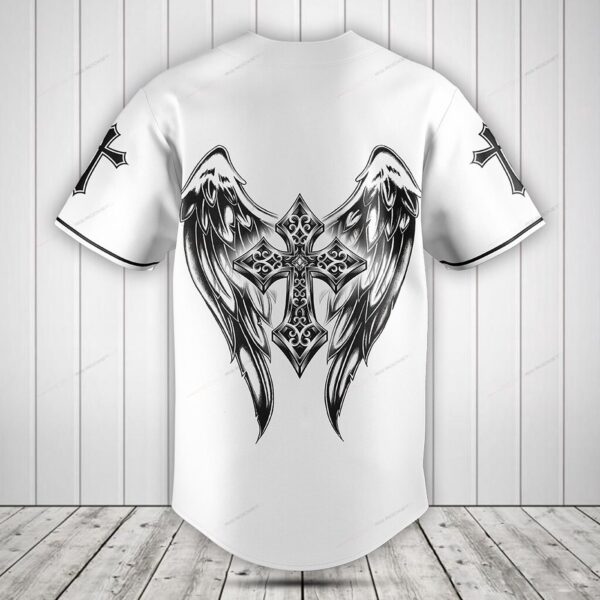 Jesus Black And White Baseball Jersey Shirt – Gift Men Women