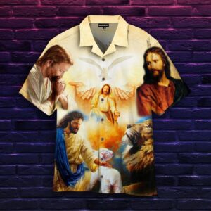 Jesus Bless The World Aloha Hawaiian Shirts For Men and Women  - Gift Men Women Days