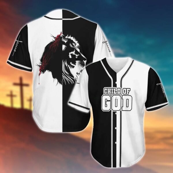 JESUS – CHILD OF GOD BASEBALL SHIRT .CPD – Gift Men Women