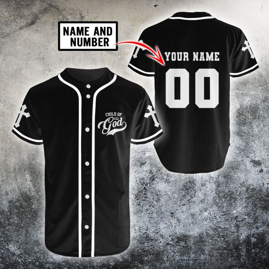 Jesus Child of God Christian Personalized Name and Number Athletic Style Baseball Shirt – Gift Men Women Jesus Child of God Christian Personalized Name and Number Athletic Style Baseball Shirt – Gift Men Women