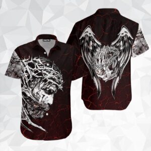 Jesus Christ Aloha Hawaiian Shirts For Men And Women   - Gift Men Women Days