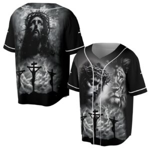 Jesus Christ Good Friday Faith Love Hope Baseball Jersey - Gift Men Women